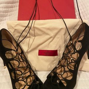 Valentino’s Pump Rockstud Gladiator Open Toe